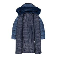 CMP Winter Coat Fix Hood (Shiny Effect, Warm) Ink Blue Women